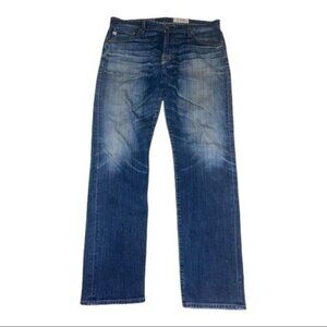 AG Adriano Goldschmied The Graduate Tailored Leg Jeans Denim Mid Rise Mens 36x33